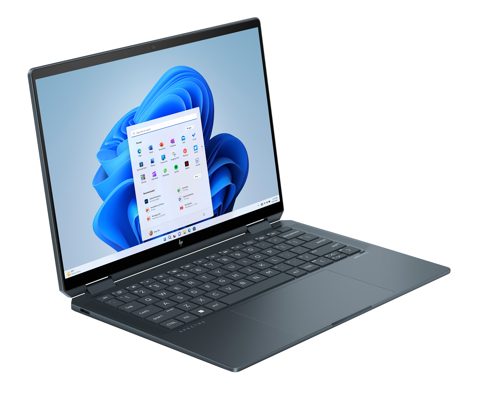 HP Spectre X360 2-in-1 Laptop 14eu0036niq 16GB RAM 1TB SSD.
