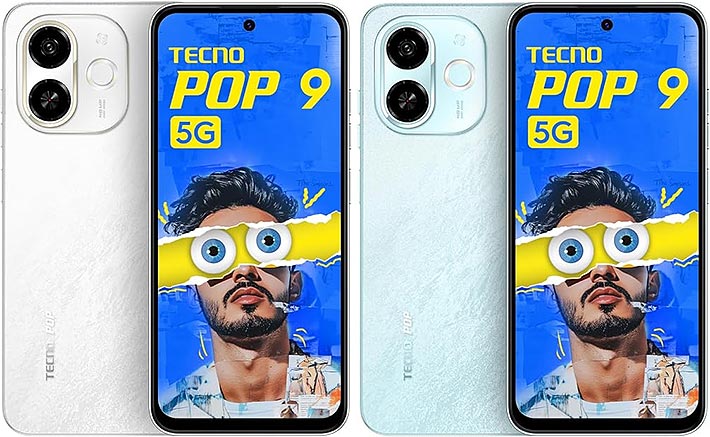 TECNO POP 9 128GB 6GB RAM .