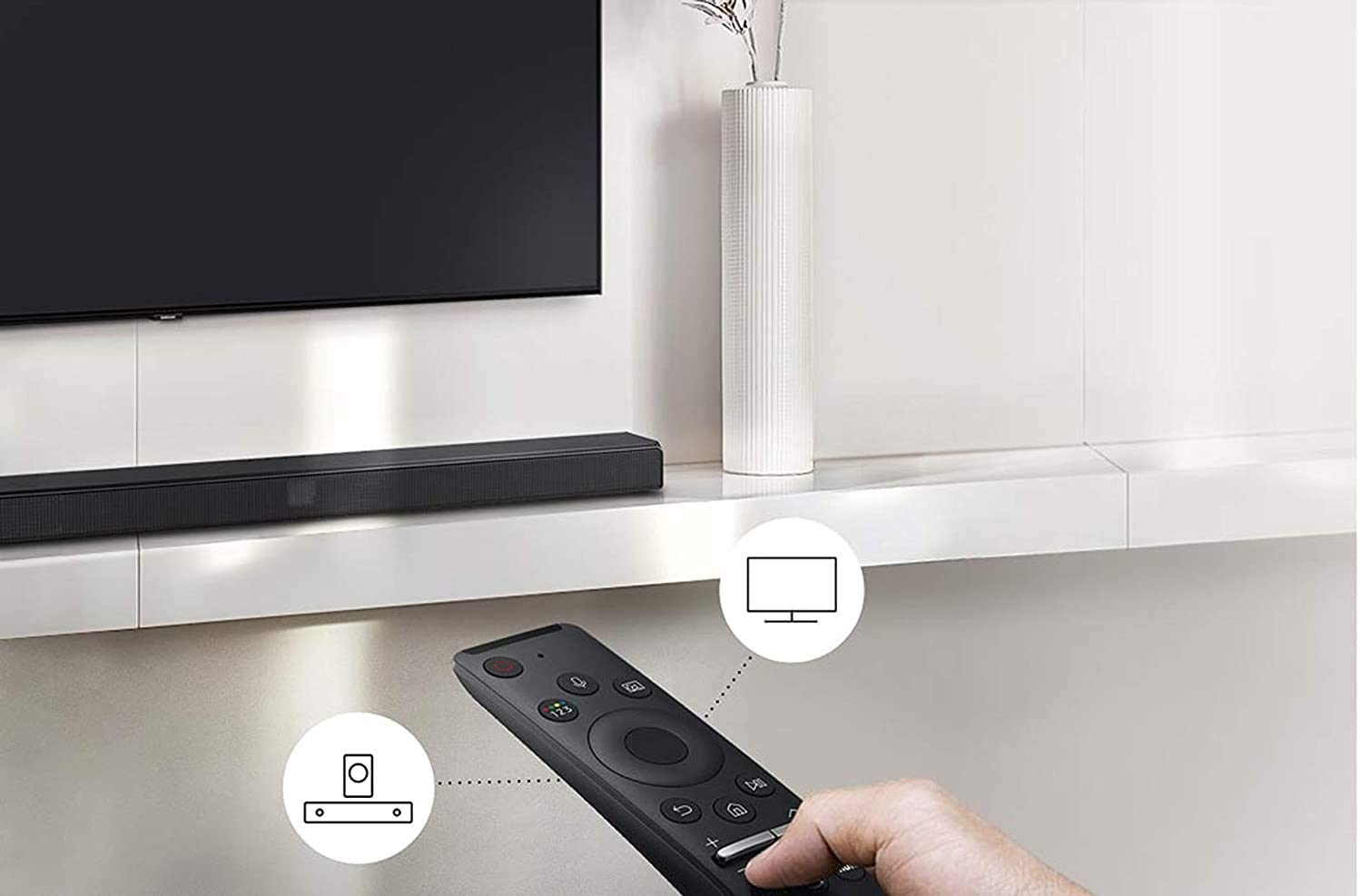SAMSUNG 82-inch Class Crystal UHD TU-7000 Series - 4K UHD HDR Smart TV with Alexa Built-in