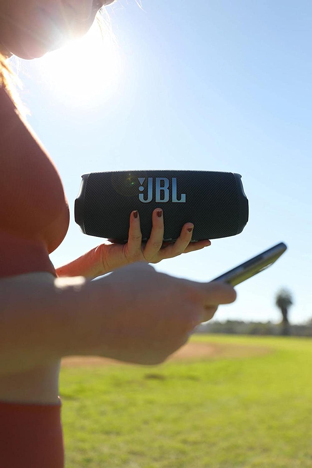 JBL CHARGE 5 - Portable Bluetooth Speaker with IP67 Waterproof and USB Charge out