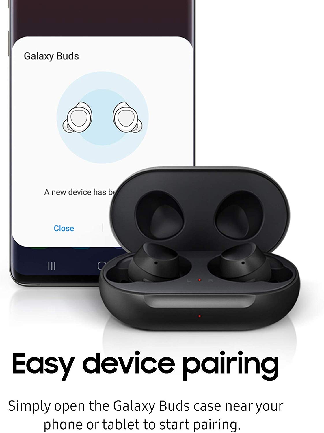 Samsung Galaxy Buds , Bluetooth True Wireless Earbuds (Wireless charging Case included)  Black