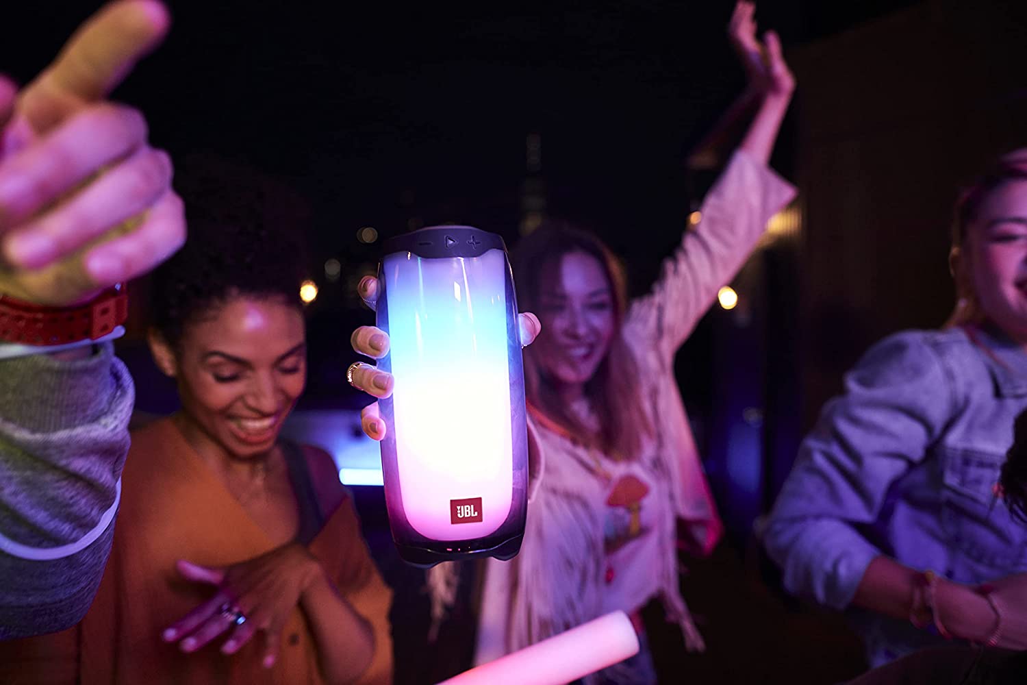 JBL Pulse 4 - Waterproof Portable Bluetooth Speaker with Light Show