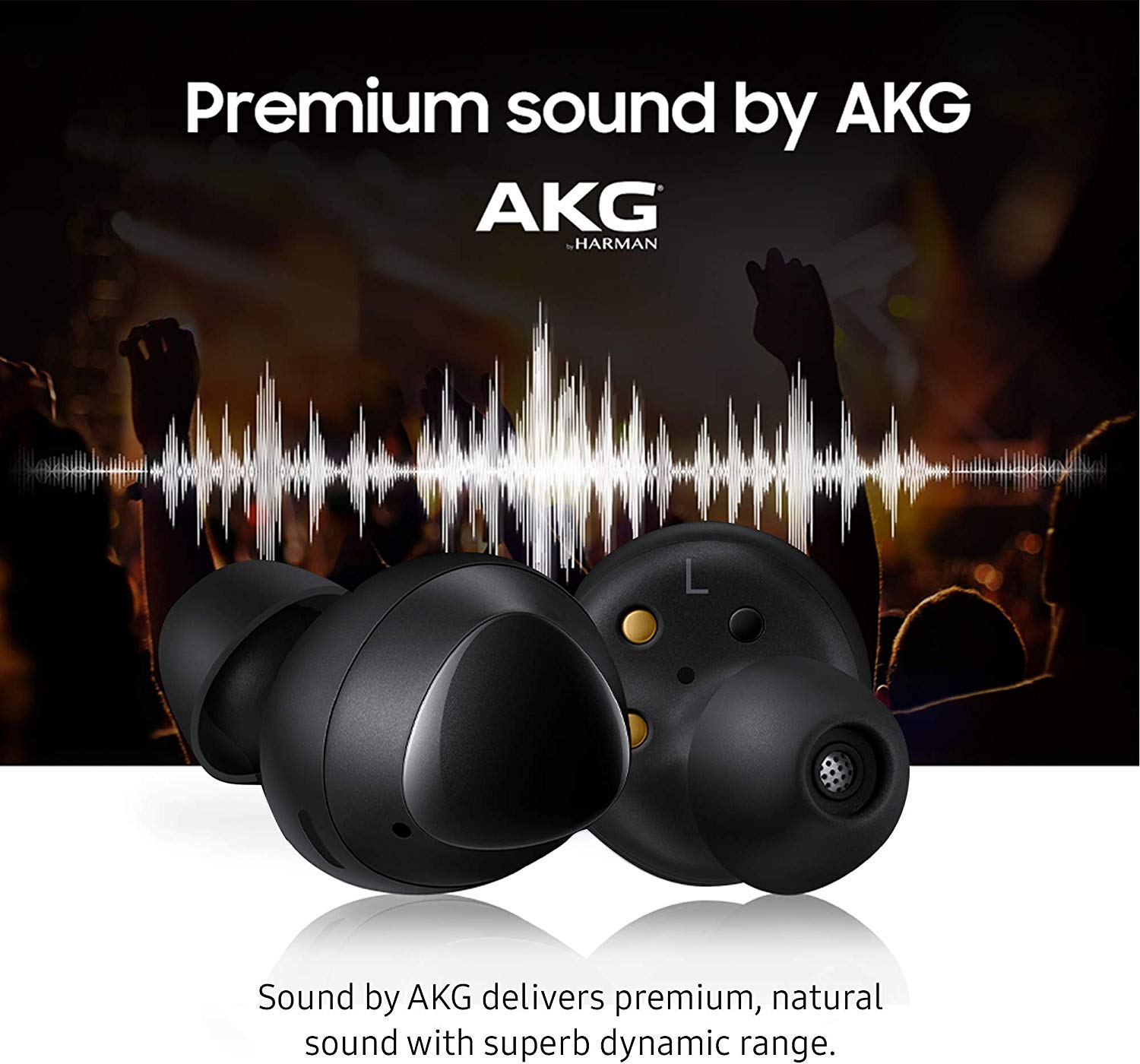 Samsung Galaxy Buds , Bluetooth True Wireless Earbuds (Wireless charging Case included)  Black