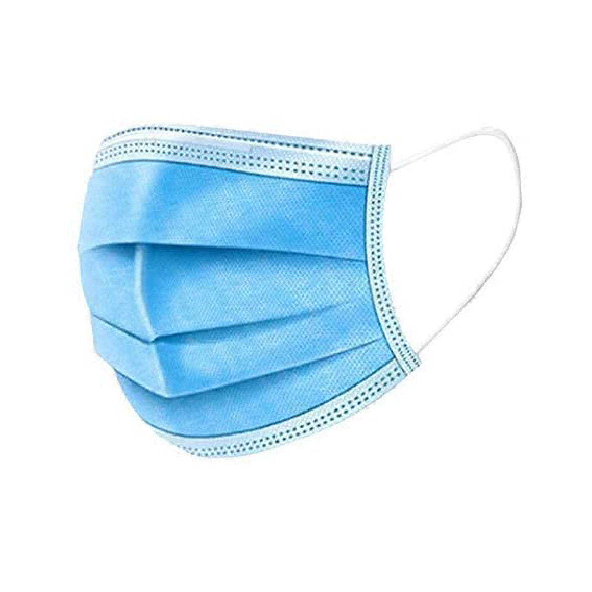Disposable  Face Mask with Ear Loop 50 Count 3 Ply | Nose Allergy Dust Mask Filter Mask