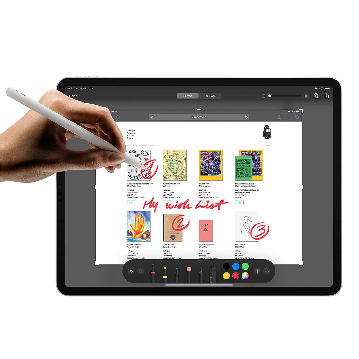 Apple iPad Pro (11-inch, Wi-Fi + Cellular, 1TB) - 2nd Generation 2020 Model