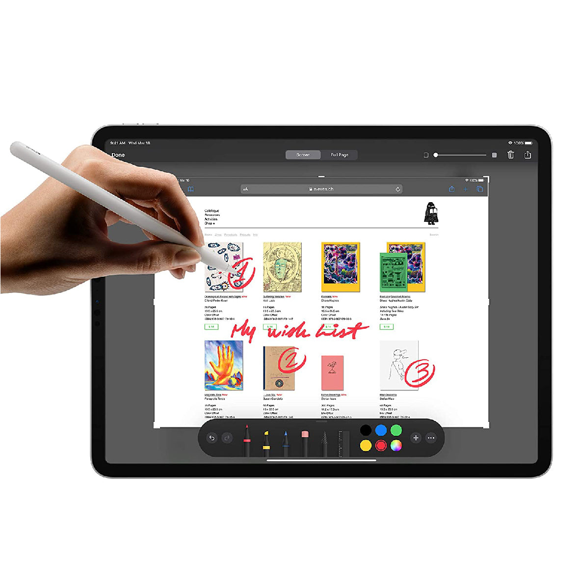 Apple iPad Pro (12.9-inch, Wi-Fi + Cellular, 1TB) - 4th Generation 2020 Model