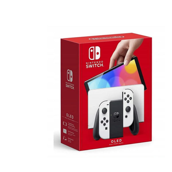 Nintendo Switch – OLED Model w/ Neon Red & Neon Blue Joy-Con